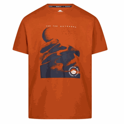 Trespass T-shirt med motiv Sagnay - Burnt Orange